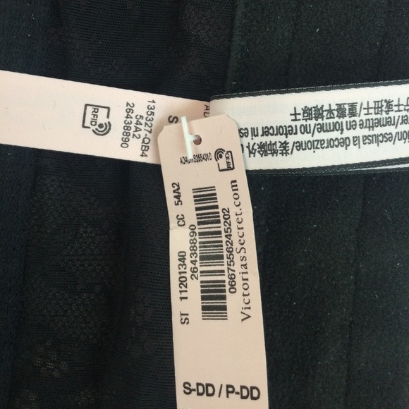 VS Dream Angels Black Lace Corset Bra NWT - Picture 8 of 8